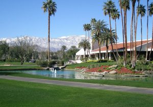 Desert Golf Course Over Seeding - The Springs Country Club