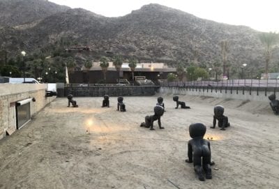 David Cerny's Babies Sculpture in Palm Springs